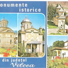 CPI (B5059) MONUMENTE DIN JUD. VALCEA. MANASTIREA COZIA, CALIMANESTI - MANASTIREA STANISOARA, CORNETU, EDITURA OSETCM, OSTROV, NECIRCULATA, TIMBRU