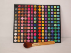 POZE REALE !! TRUSA 168 CULORI farduri ploape PROFESIONALE + 1 PENSULA MARE, trusa fard machiaj makeup make-up TR44-1 foto