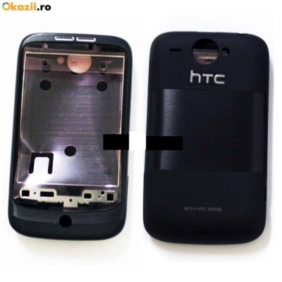 Carcasa originala HTC Wildfire G8 neagra foto