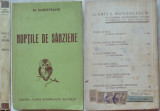 Mihail Sadoveanu , Noptile de Sanziene , 1943 , stare excelenta