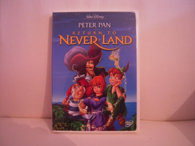 DVD Peter Pan-Return To Never Land, sistem NTSC, original foto