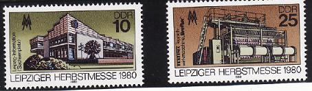 Germania DDR 1980 - cat.nr.2197-8 neuzat,perfecta stare