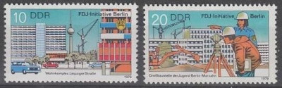 Germania DDR 1979 - cat.nr.2091-2 neuzat,perfecta stare foto