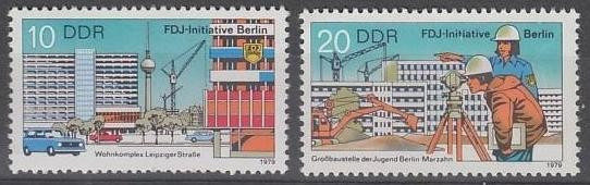 Germania DDR 1979 - cat.nr.2091-2 neuzat,perfecta stare