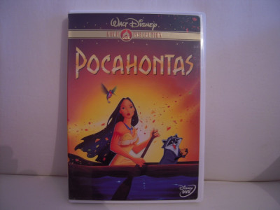 DVD Pocahontas, sistem NTSC, original foto