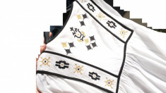 Camasa IE stilizata -costum popular costum traditional romanesc nr.M foto