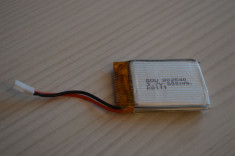 Baterie / Acumulator Upgraded Syma X5C X5 X5A Helicopter Part 3.7V 600mAh 20C Lipo Battery Drona ( Universal Tip 802540 ) Elicopter foto