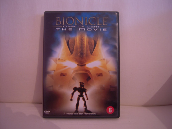 Vand dvd desene Bionicle - Mask of Light, sistem zona 2, original, raritate