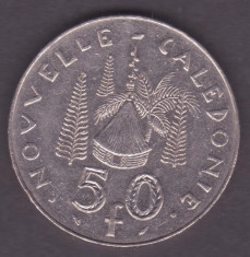 (M440) MONEDA NOUVELLE CALEDONIE - 50 FRANCS 1992 - EXOTICA foto