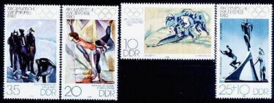 B1200 - Germania DDR 1980 - cat.nr.2141-4 neuzat,perfecta stare foto