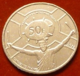 Burundi 50 franc 2011 UNC, Africa