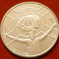 Burundi 50 franc 2011 UNC