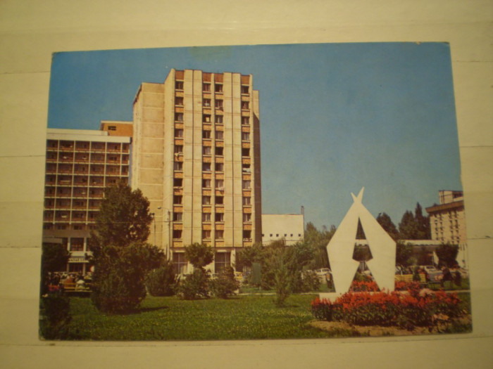 CARTE POSTALA - ROMANIA - COVASNA - HOTEL &quot; CERBUL &quot; - CIRCULATA , TIMBRATA .