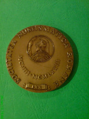 MEDALIE SOCIETATEA NUMISMATICA ROMANA 1903-1973 ,SECTIUNILE SOCIETATII foto