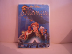 Vand dvd desene animate Atlantis-The Lost Empire,sistem NTSC,original,raritate! foto