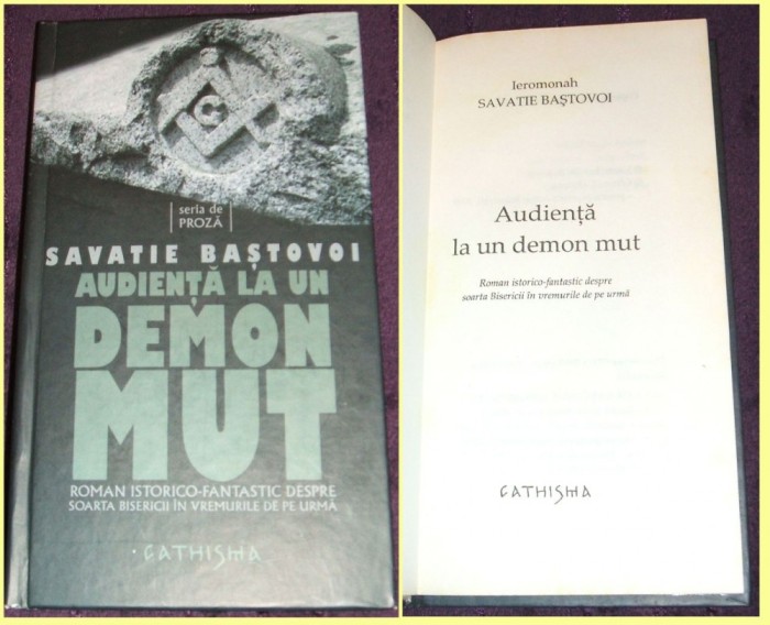 Audienta la un demon mut - Savate Bastovoi, roman istorico-fantastic