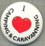 1988 INSIGNA - I (INIMA = LOVE) CAMPING &amp; CARAVANNING(IUBESC CAMPINGUL SI CARAVANELE?) -starea care se vede