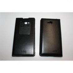 Husa Flip Cover S-View LG L90 neagra