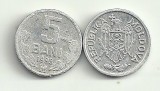 Moneda Moldova 5 Bani 1993, Livrare in Cartonas, Numismatica