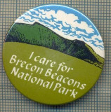 1976 INSIGNA - I CARE FOR BRECON BEACONS NATIONAL PARK - REGATUL UNIT AL MARII BRITANII -starea care se vede