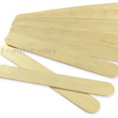 Spatule ceara set 10 buc, spatule epilat, spatule din lemn pt ceara traditionala