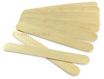 Spatule ceara set 10 buc, spatule epilat, spatule din lemn pt ceara traditionala foto