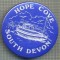 1970 INSIGNA - HOPE COVE - SOUTH DEVON - REGATUL UNIT AL MARII BRITANII -starea care se vede