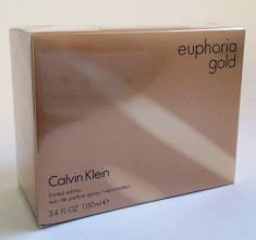 CALVIN KLEIN EUPHORIA GOLD- eau de parfum 100ml. dama- replica calitatea A++ foto