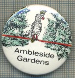 1953 INSIGNA - AMBLESIDE GARDENS - REGATUL UNIT AL MARII BRITANII -starea care se vede