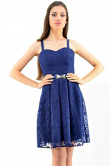 Rochie Cleo - bleumarin foto