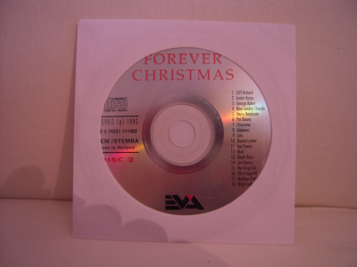 Vand cd audio Forever Christmas-disc 2,original,raritate!-fara coperti foto