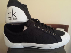 Tenisi / Tenesi / Pantofi sport - Calvin Klein - Noi - Originali ! Negru foto