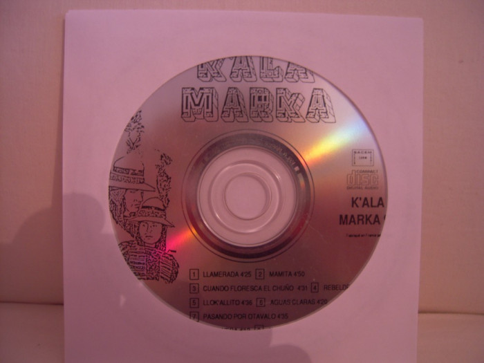 Vand cd audio K&#039;Ala Marka ,original,raritate!-fara coperti