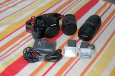 Canon EOS 400D Kit (body + obiectiv + accesorii) foto