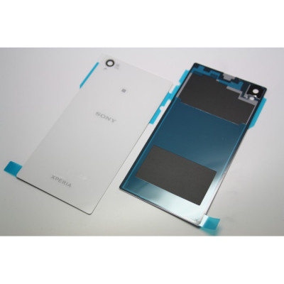 Capac Sony Xperia Z1 ORIGINAL alb L39h C6902 C6903 carcasa baterie foto