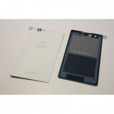 Capac Sony Xperia Z1 Compact ORIGINAL alb D5503 carcasa baterie