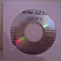 Vand cd audio Kim Azas-Towe,original,raritate!-fara coperti