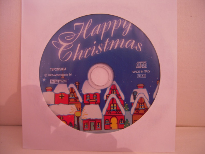 Vand cd audio Happy Christmas,original,raritate!-fara coperti