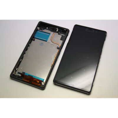 Display Sony Xperia Z2 D6502 D6503 D6543 touchscreen lcd negru complet foto