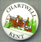 1983 INSIGNA - CHARTWELL -KENT - REGATUL UNIT AL MARII BRITANII -starea care se vede