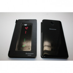 Husa Flip Cover S-View LENOVO S860 neagra