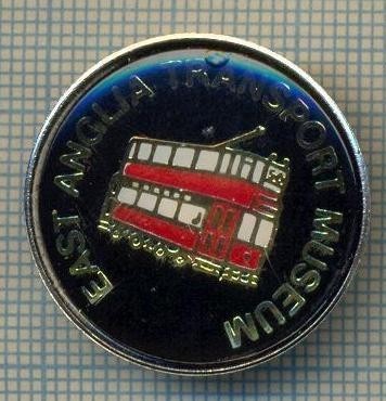 2044 INSIGNA - EAST ANGLIA TRANSPORT MUSEUM - REGATUL UNIT AL MARII BRITANII - starea care se vede foto