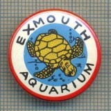 2038 INSIGNA - EXMOUTH AQUARIUM - REGATUL UNIT AL MARII BRITANII - starea care se vede