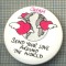 2025 INSIGNA - OXFAM-SEND YOUR LOVE AROUND THE WORLD(TRIMITE DRAGOSTEA TA IN JURUL LUMII)-SIMBOL-INIMI CU ARIPI IN JURUL GLOBULUI-starea care se vede