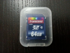 Card sd transcend 64 gb foto