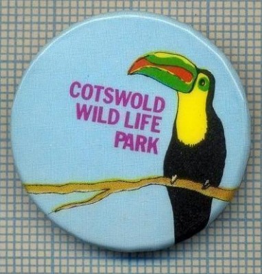 2021 INSIGNA - COTSWOLD WILD LIFE PARK -REGATUL UNIT AL MARII BRITANII -starea care se vede foto