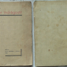 Ion Dongorozi , Belfer indragostit , 1934 , prima editie cu autograf