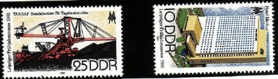 Germania DDR 1981 - cat.nr.2250-1 neuzat,perfecta stare foto
