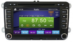 Navigatie 7 inch 2 DIN DVD GPS Bluetooth VW Passat CC WIN CE 6.0 foto