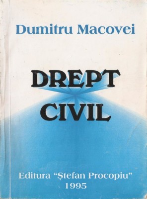 DUMITRU MACOVEI - DREPT CIVIL - SUCCESIUNI { 1995, 256 p.} foto